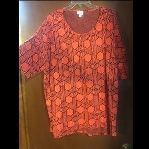 Lularoe Irma 3x coral